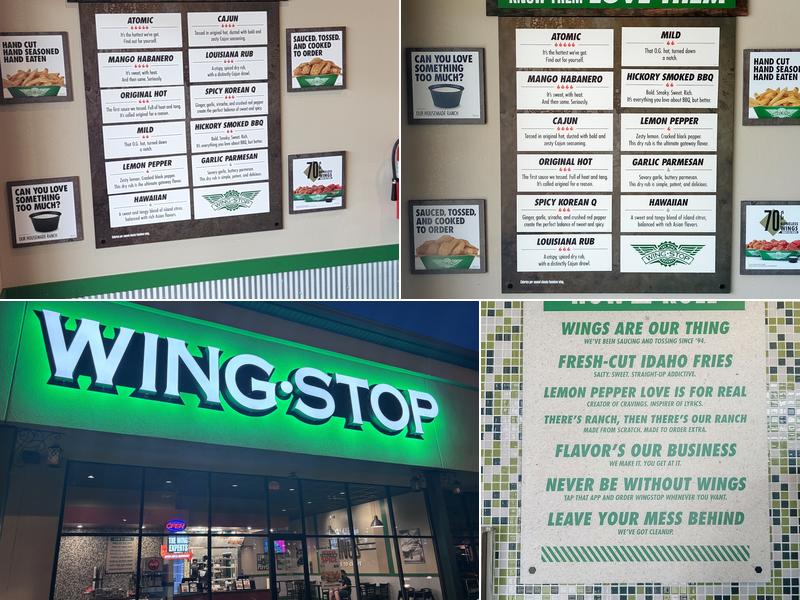 Wingstop Menu