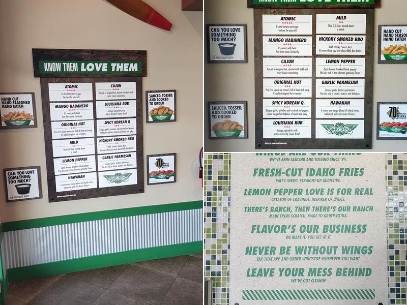 Wingstop Menu