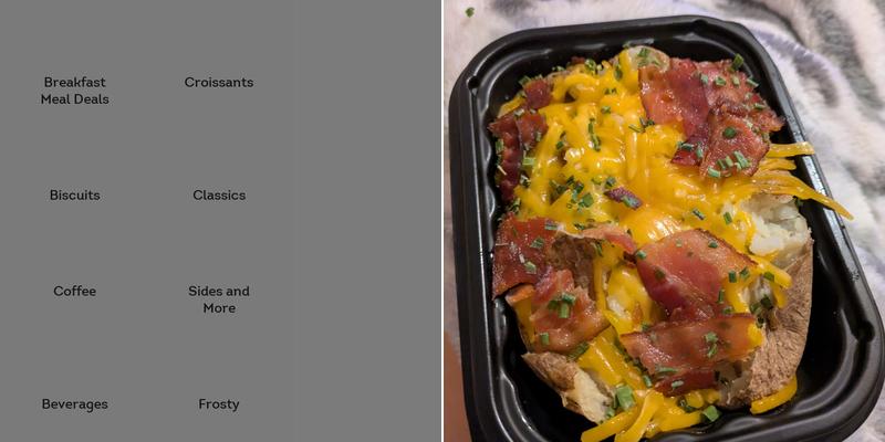 Wendy's Menu