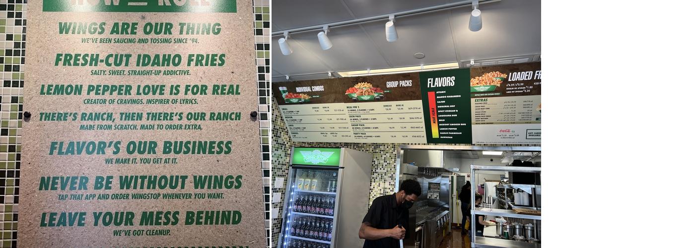 Wingstop Menu