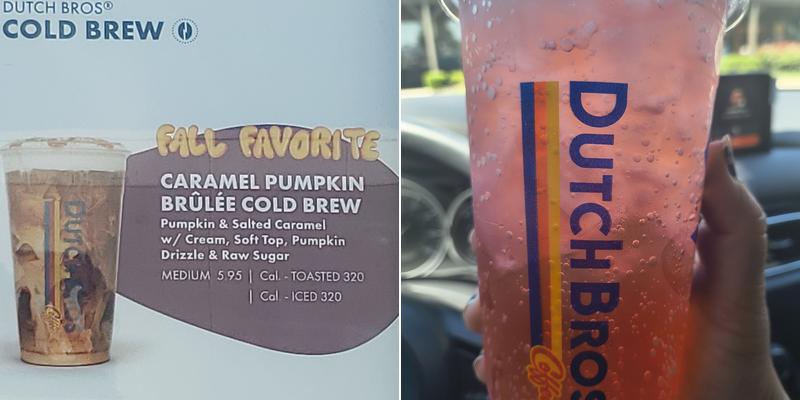 Dutch Bros Coffee Menu