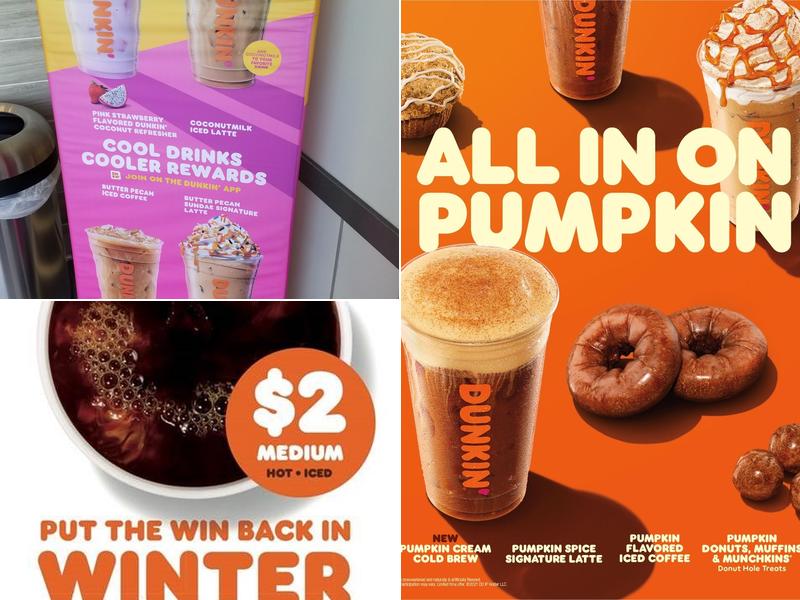 Dunkin' Menu
