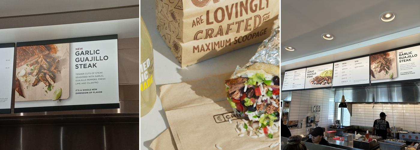 Chipotle Mexican Grill Menu