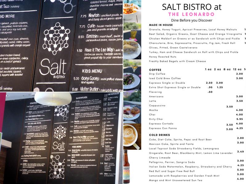 Salt Bistro Menu