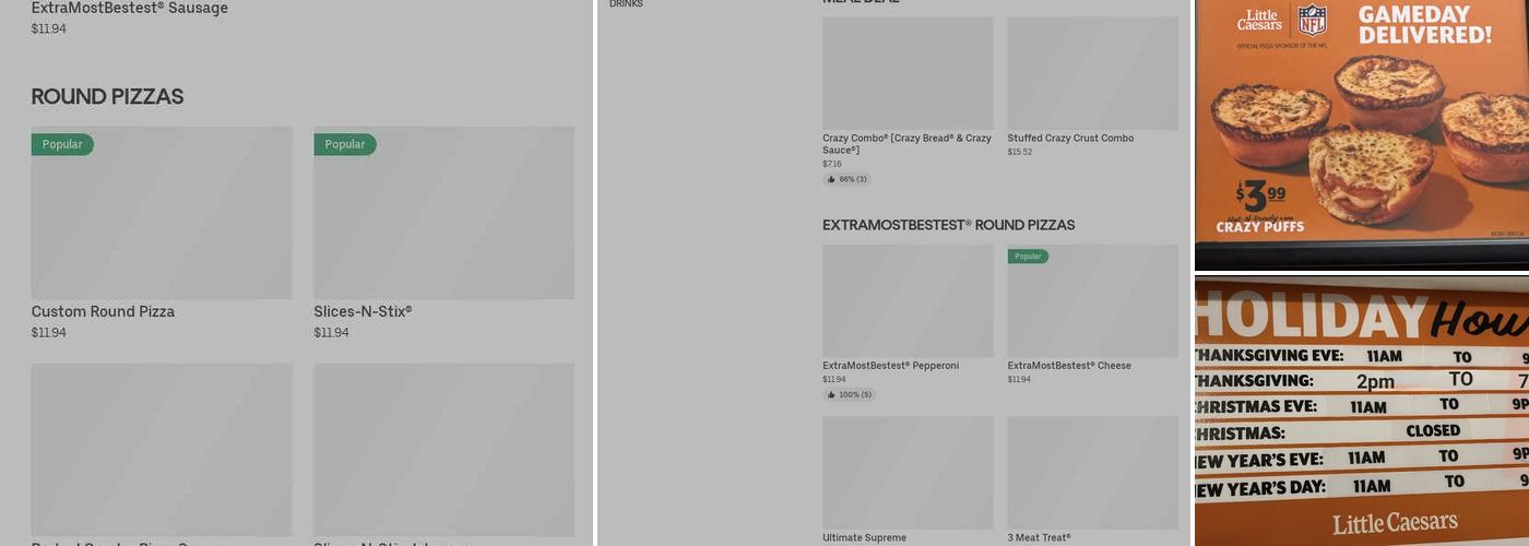 Little Caesars Menu