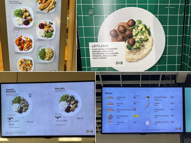 IKEA Restaurant Menu