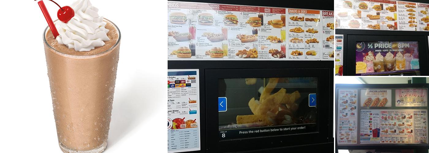 Sonic Drive-In Menu