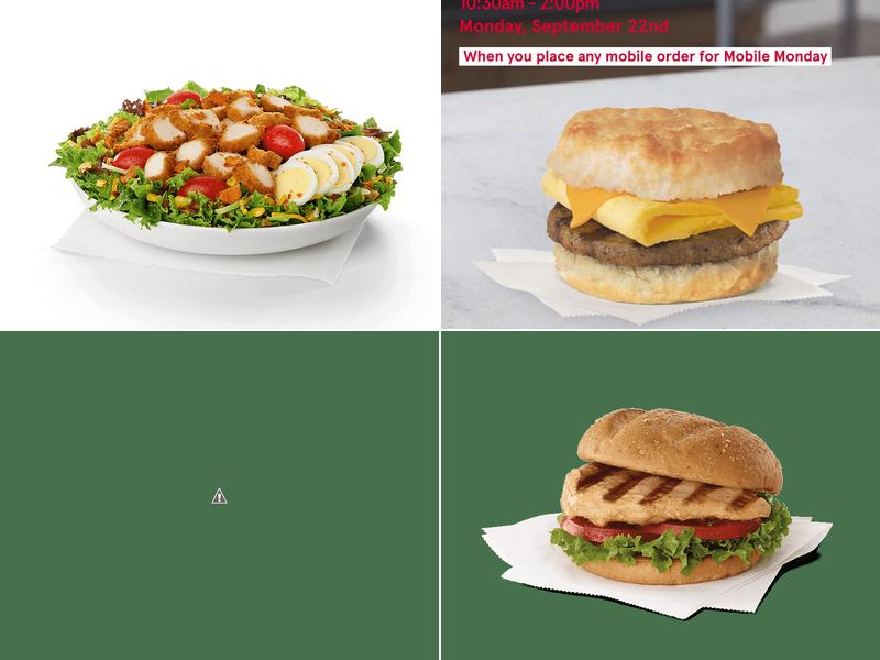Chick-fil-A Menu