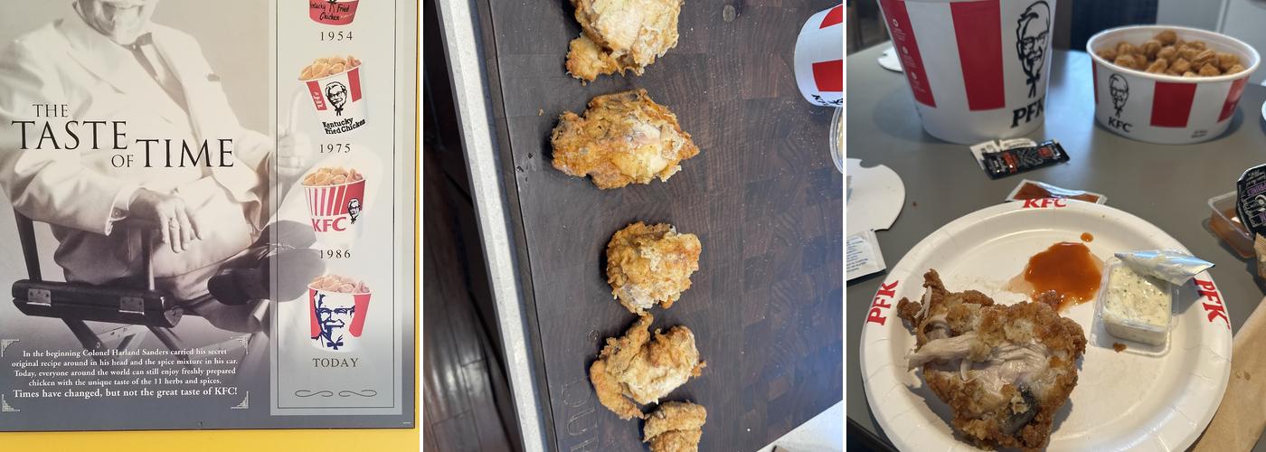 KFC Menu