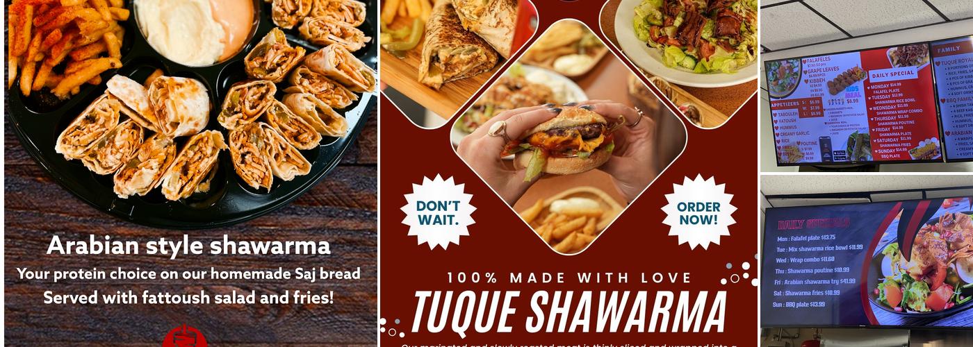 Tuque Shawarma Menu