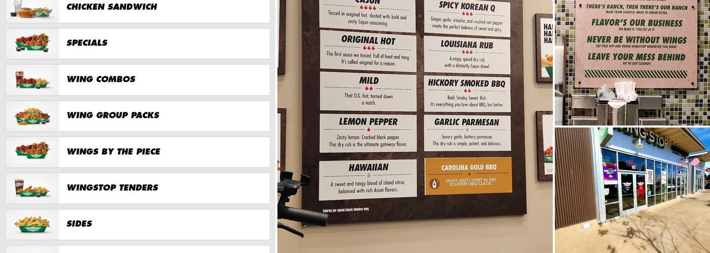 Wingstop Menu