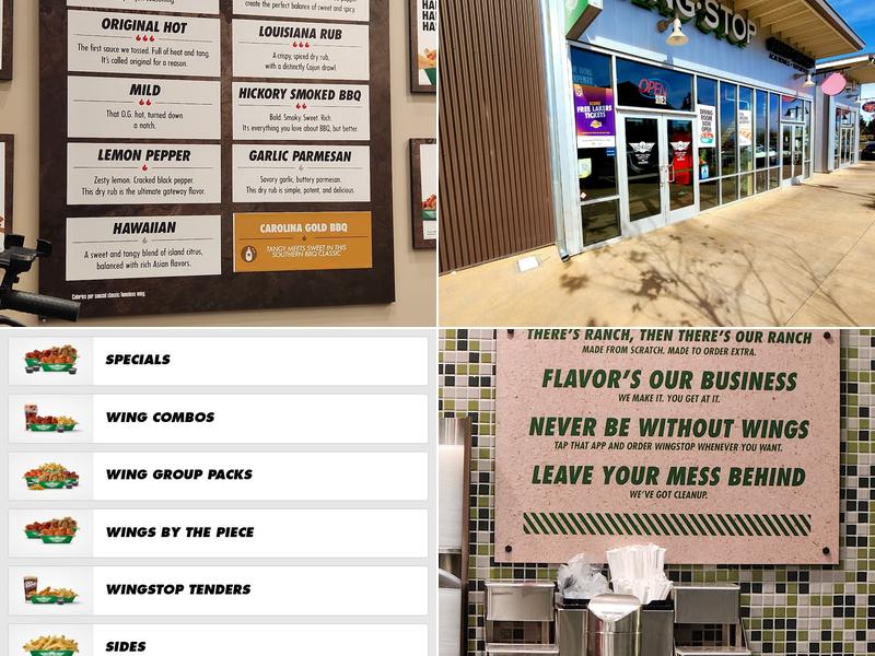 Wingstop Menu