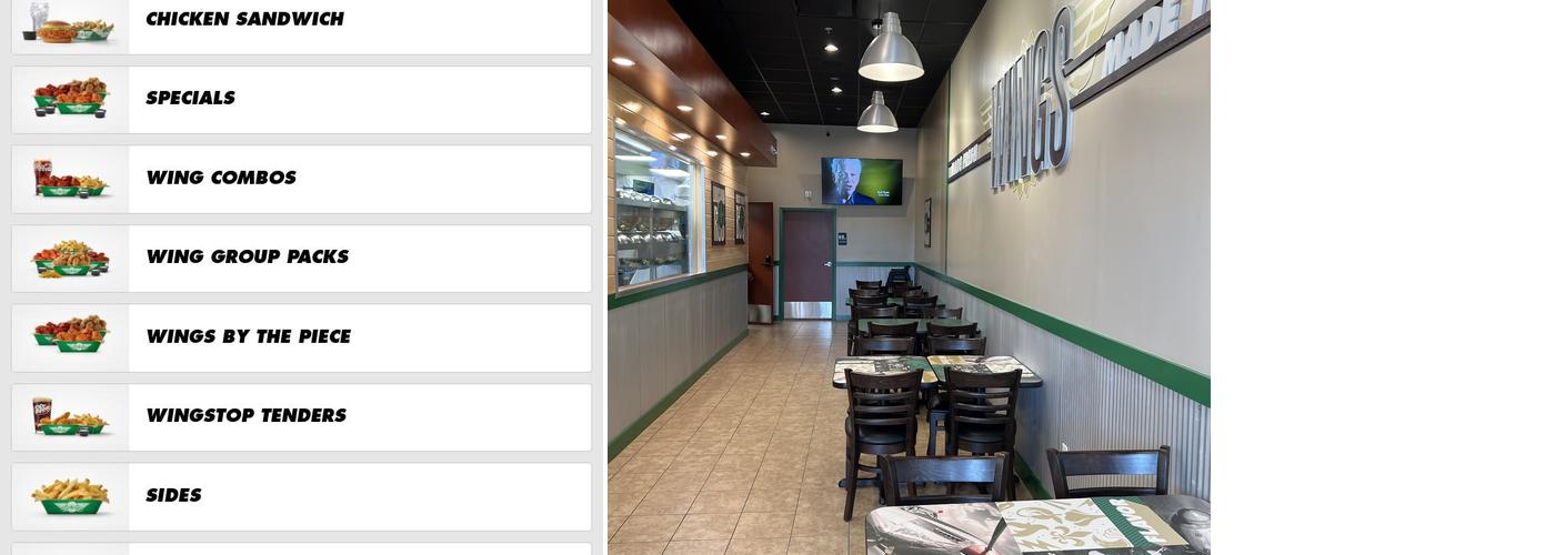 Wingstop Menu