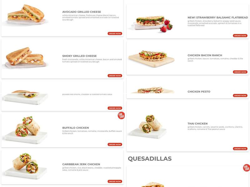 Tropical Smoothie Cafe Menu