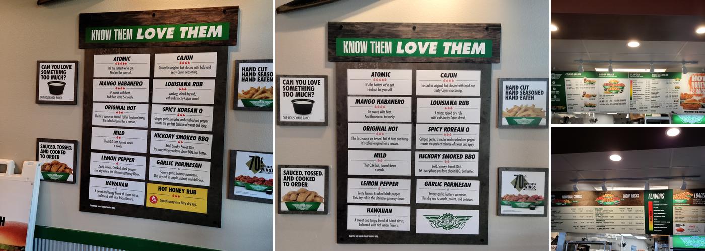 Wingstop Menu