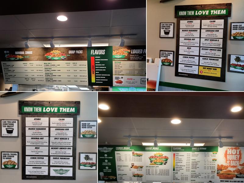 Wingstop Menu
