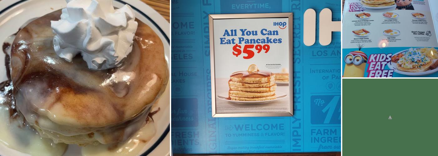 IHOP Menu