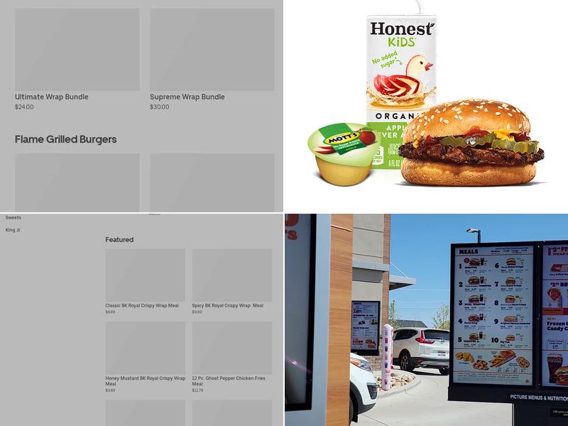 Burger King Menu