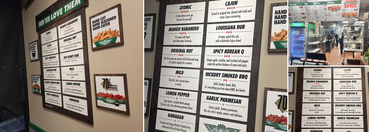 Wingstop Menu