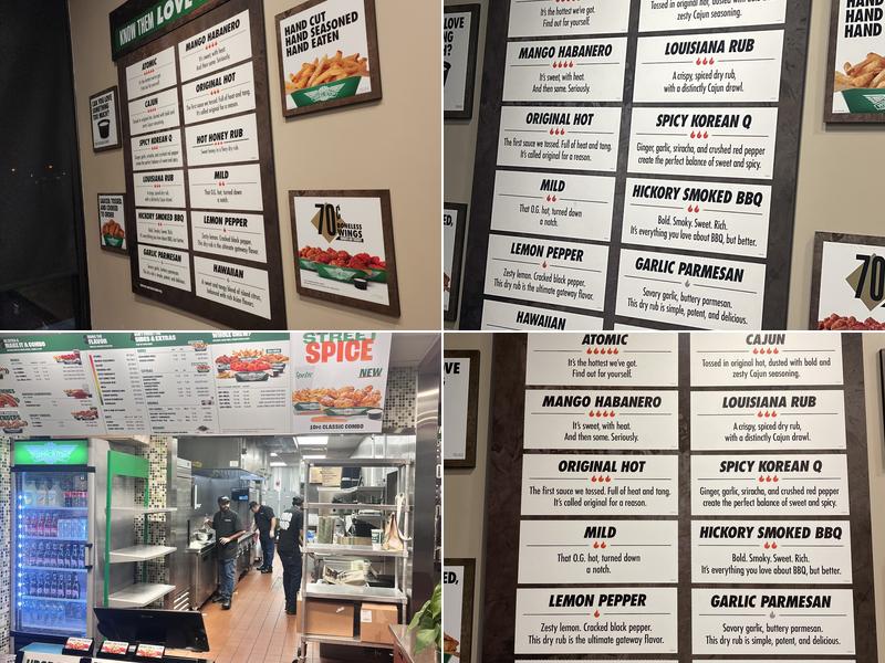 Wingstop Menu