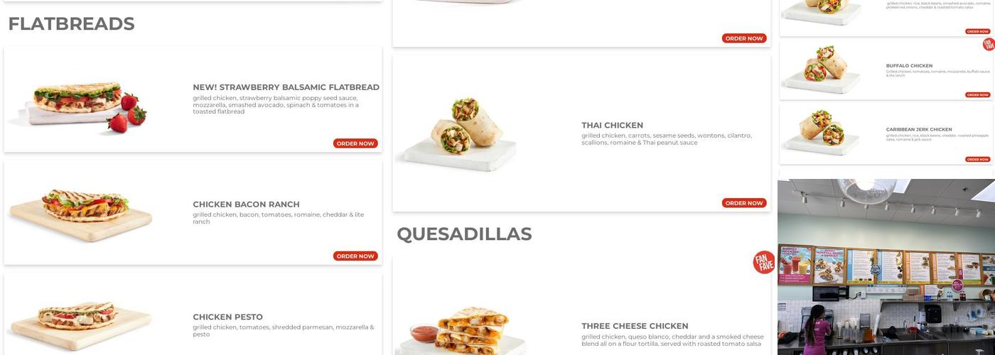 Tropical Smoothie Cafe Menu