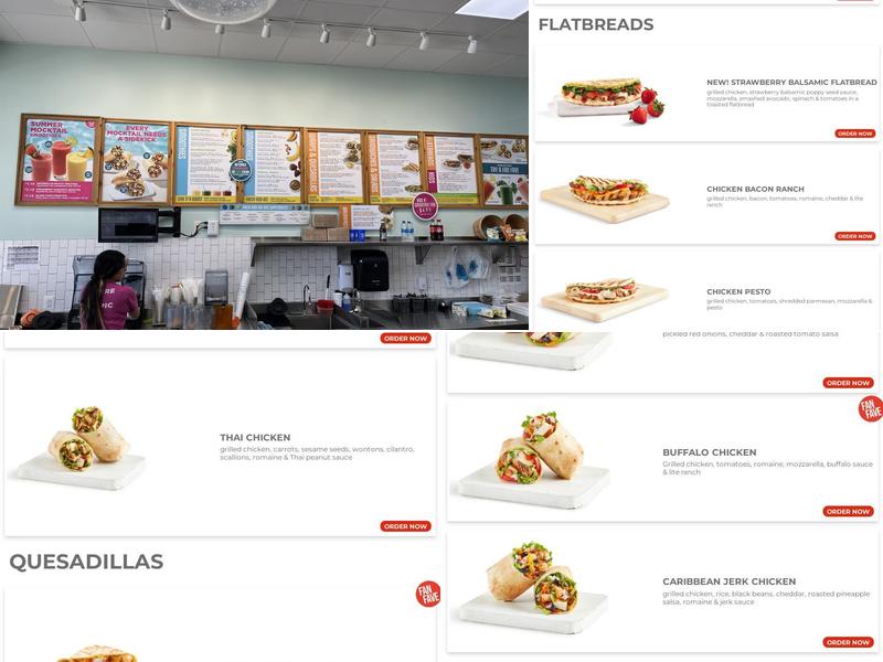 Tropical Smoothie Cafe Menu