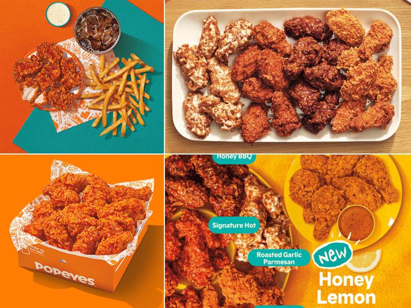 Popeyes Louisiana Kitchen Menu