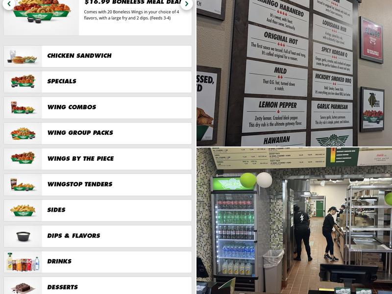 Wingstop Menu