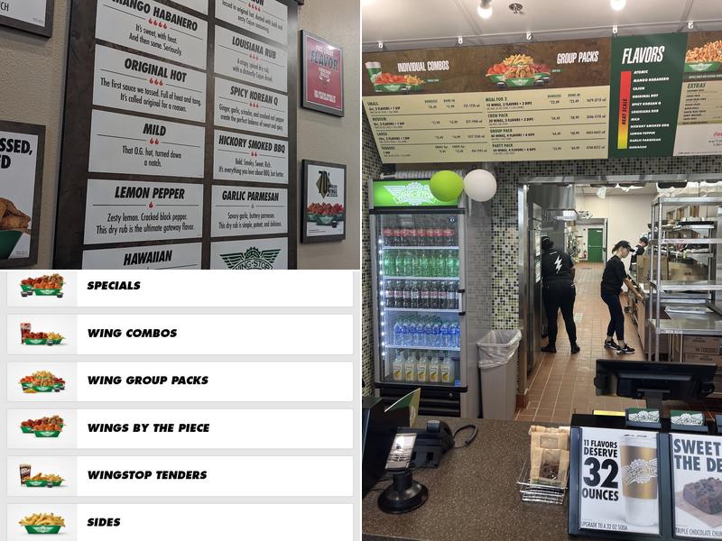 Wingstop Menu