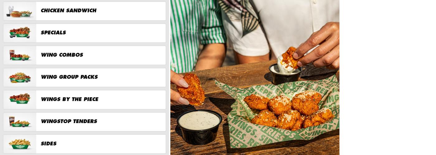 Wingstop Menu