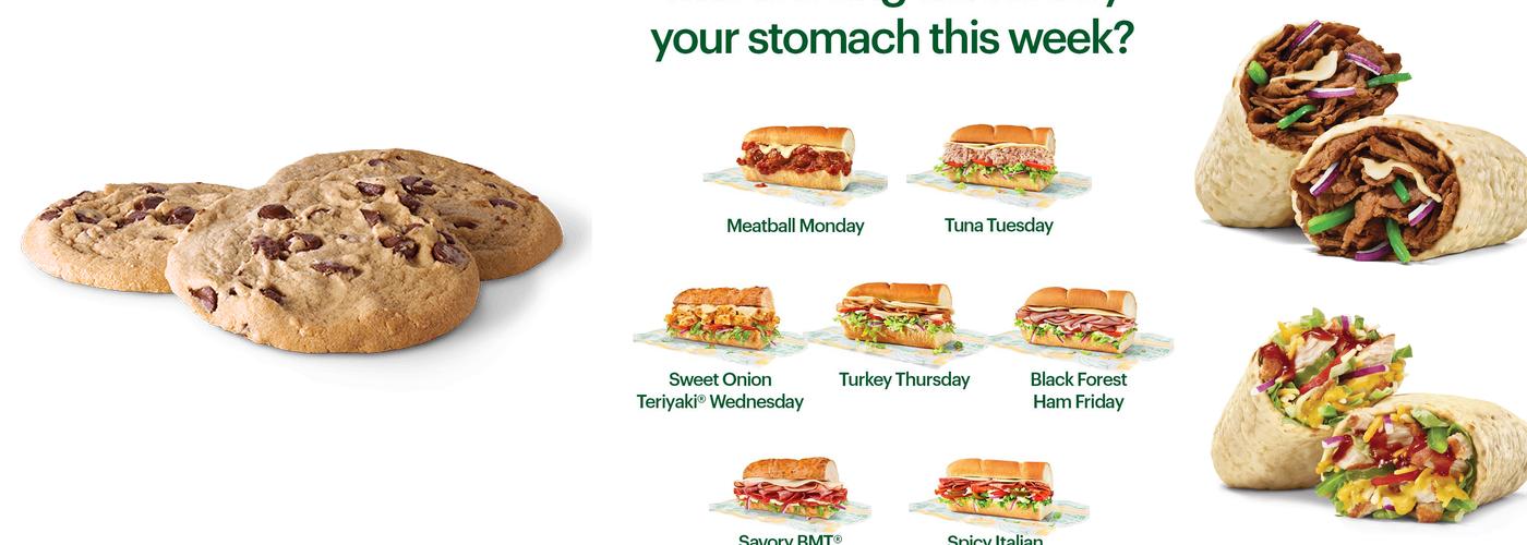 Subway Menu