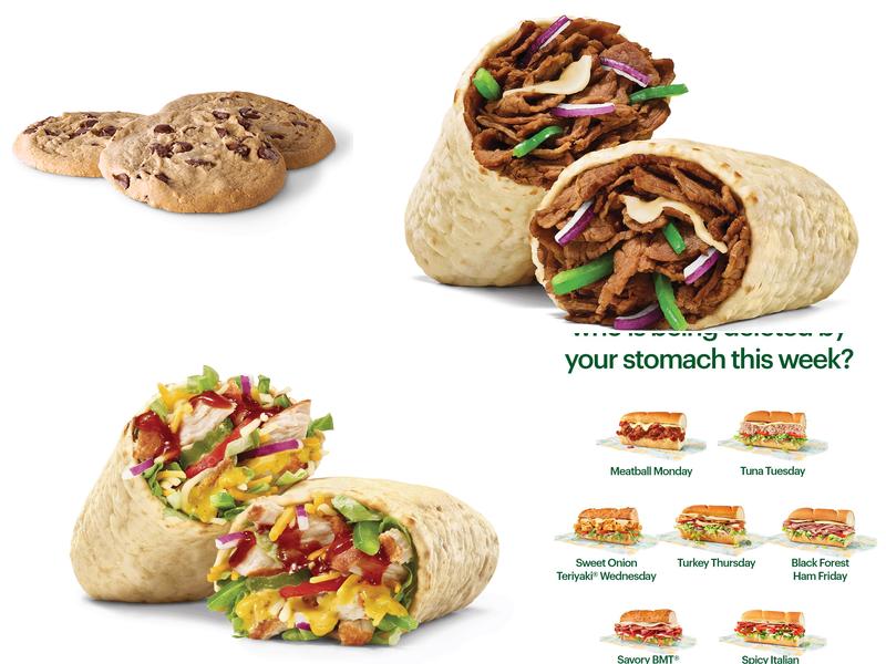 Subway Menu