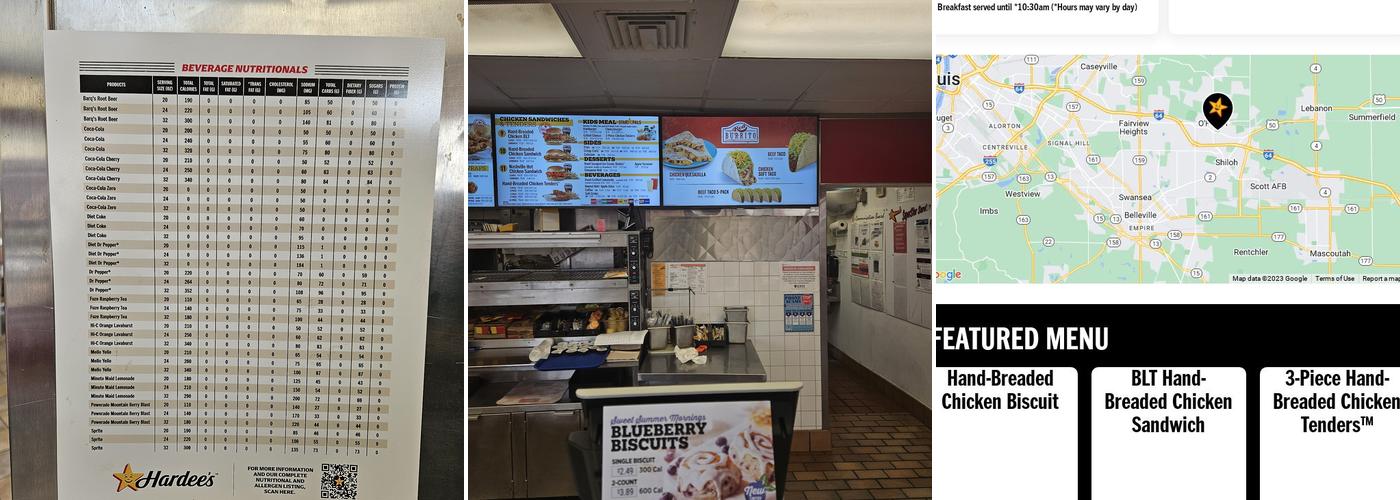 Hardee’s Menu