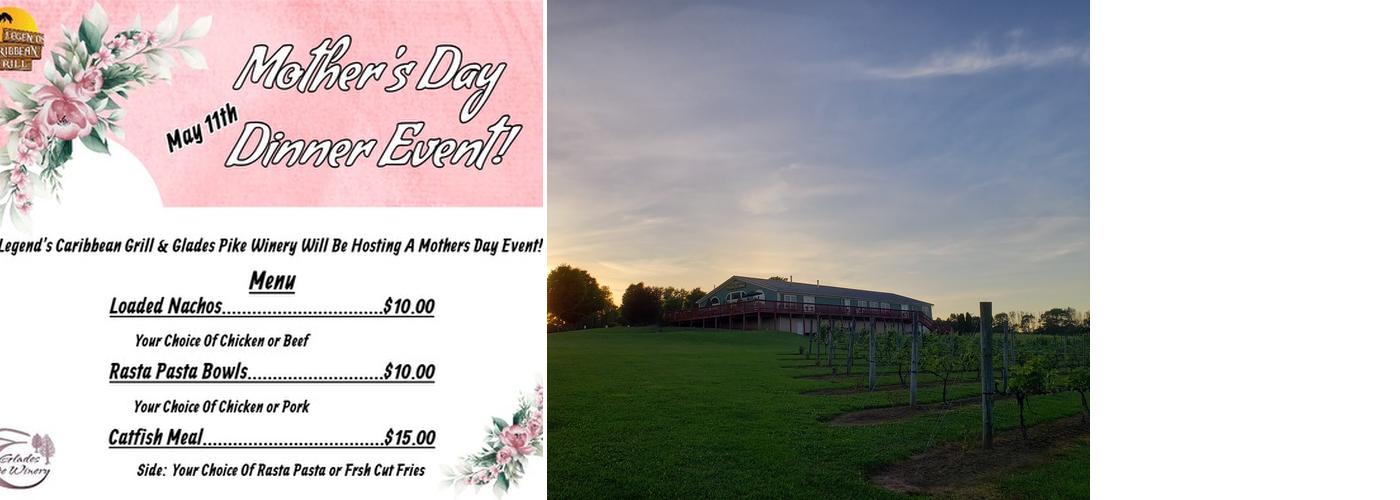 Glades Pike Winery Menu