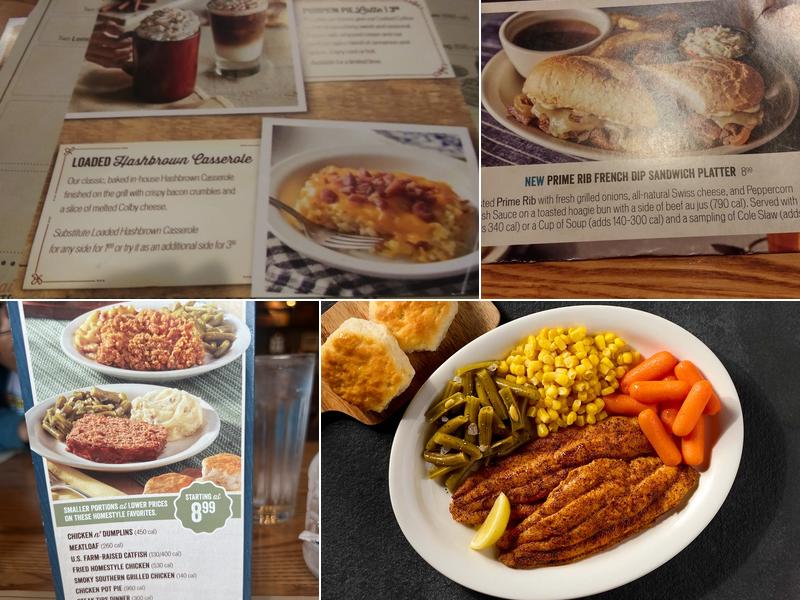 Cracker Barrel Old Country Store Menu