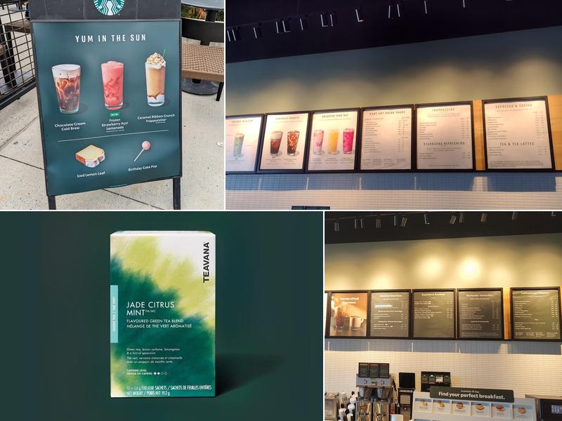 Starbucks Menu