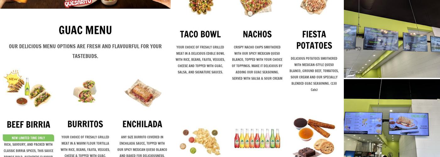 Guac Mexi Grill Menu