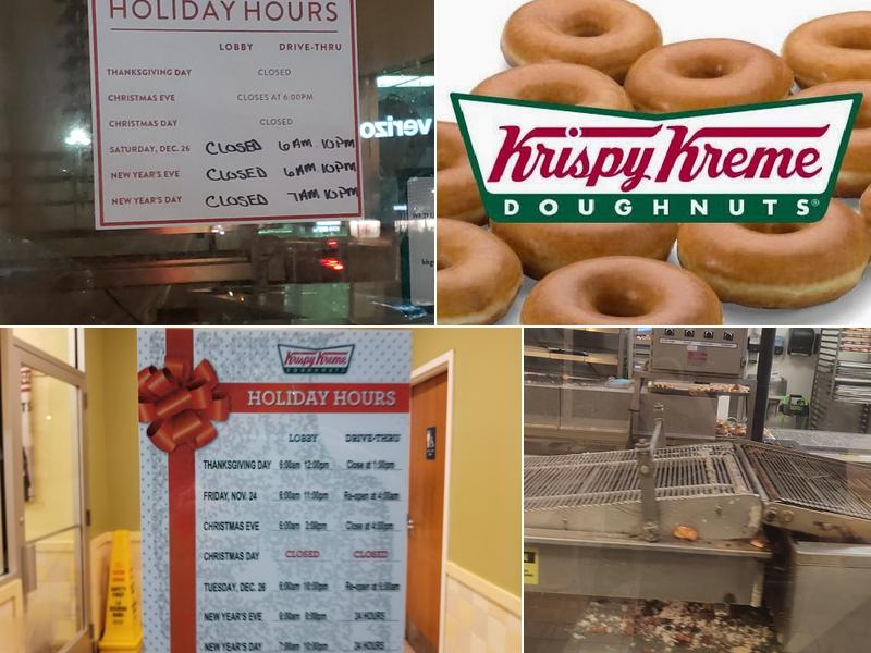 Krispy Kreme Menu