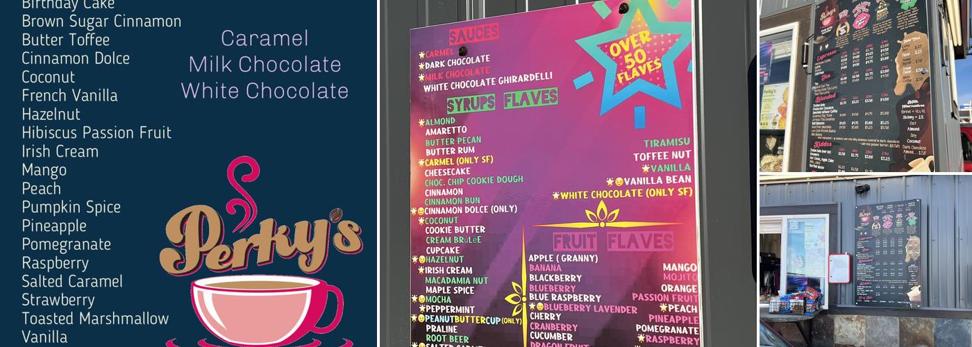 Perkys Menu