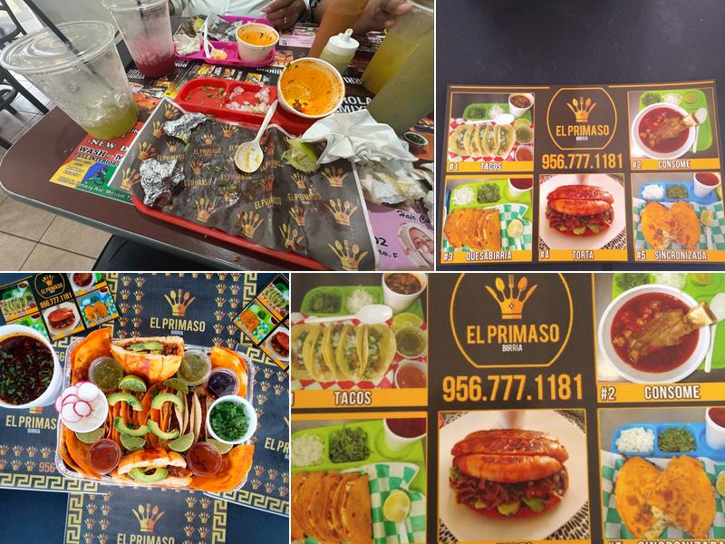 Birria el primaso Menu