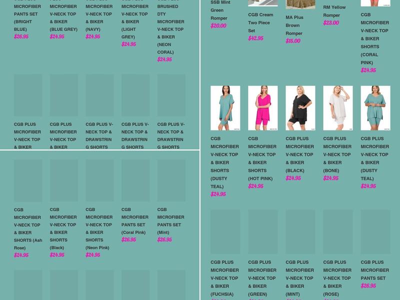 Rustic Couture Menu