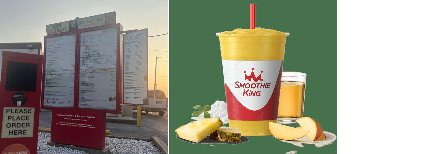 Smoothie King Menu