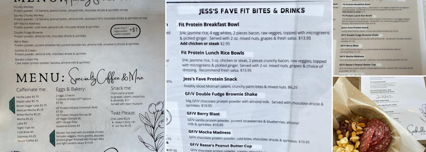 Smithville & Co Menu