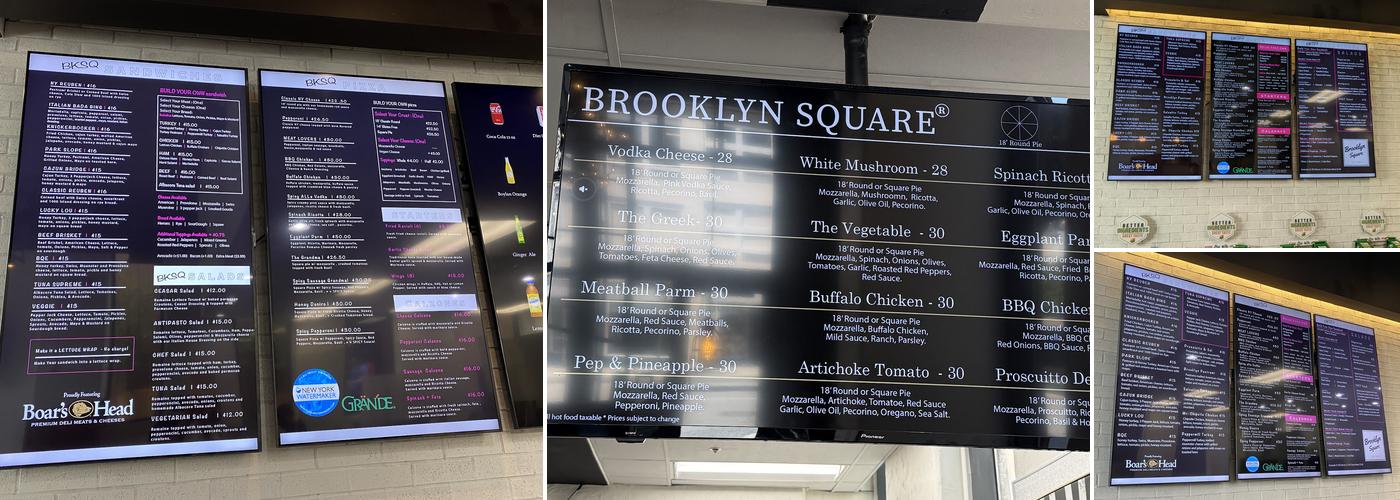 Brooklyn Square Menu