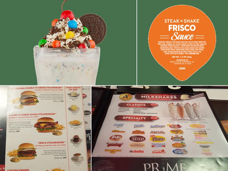 Steak 'n Shake Menu