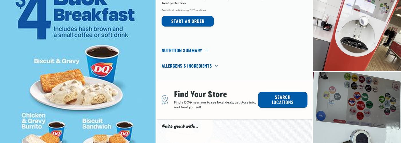 Dairy Queen Grill & Chill Menu