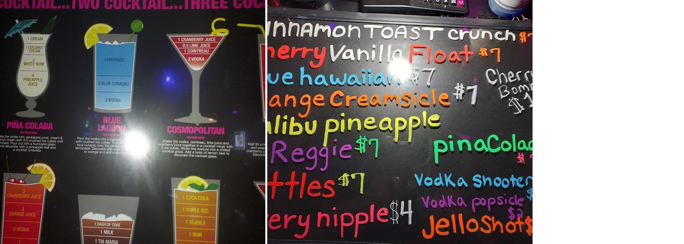 Taylor's Pool & Deli Menu