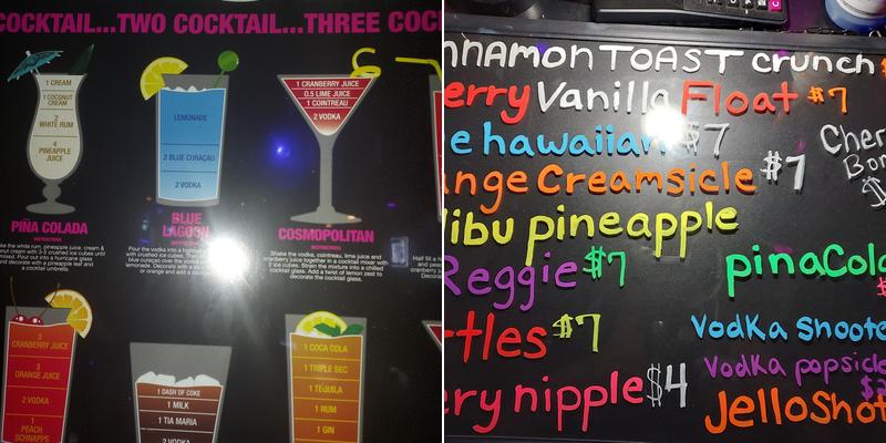 Taylor's Pool & Deli Menu