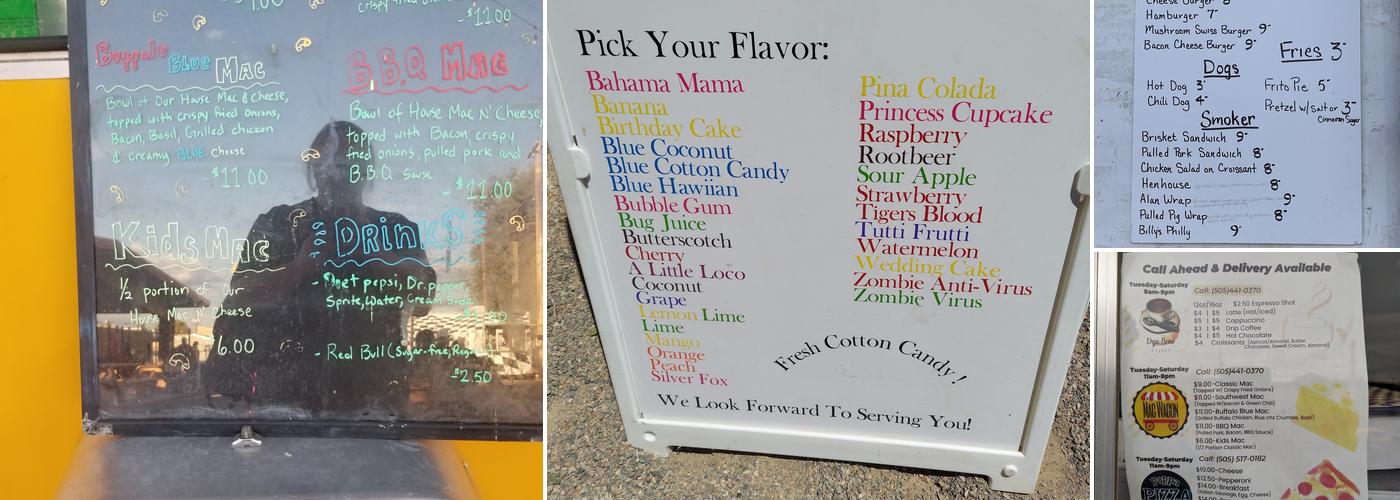 Locke Street Eats Menu