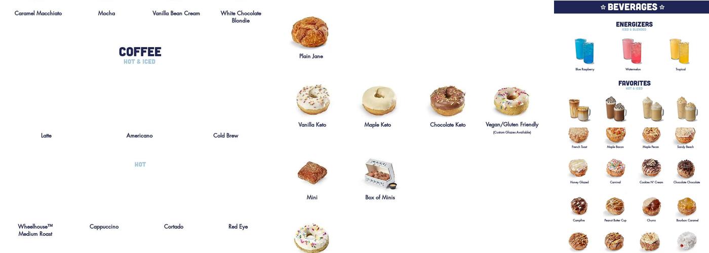 Parlor Doughnuts Menu